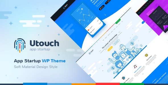 utouch startup business and digital technology wordpress theme