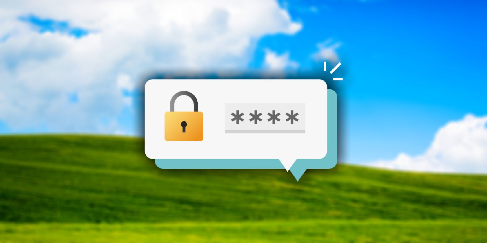 windows xp password reset feature
