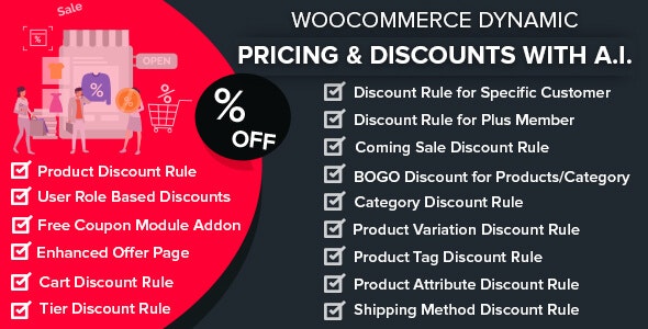 woocommerce dynamic pricing discounts with ai