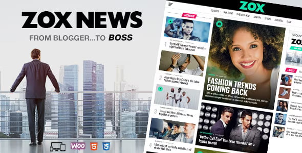 zox news professional wordpress news magazine theme