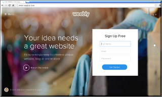 Weebly 网站建设者