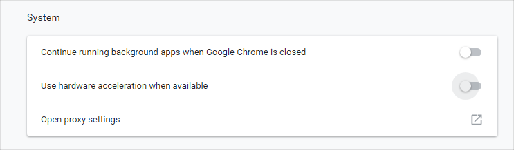 Chrome 硬件加速