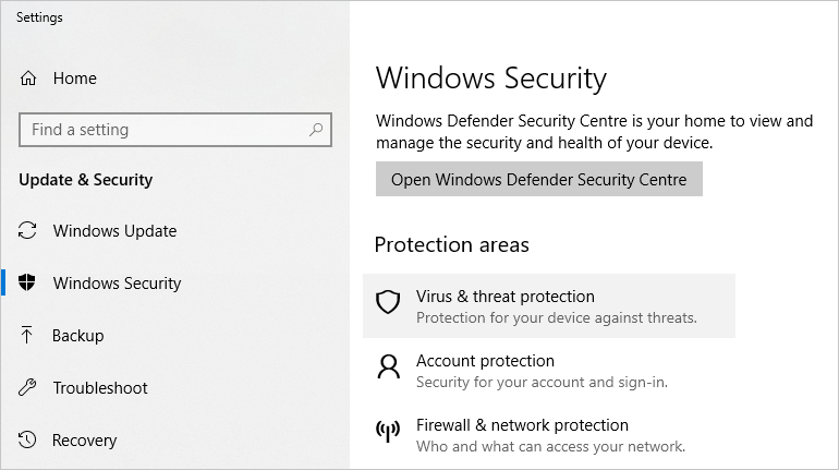 Windows 安全
