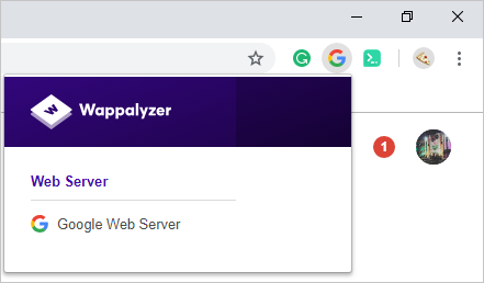 Wappalyzer Chrome 扩展程序