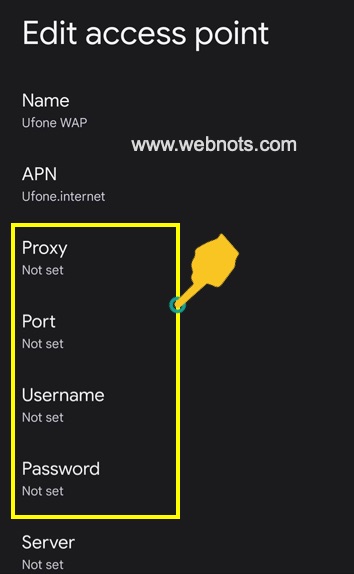 Android 中蜂窝网络的代理配置