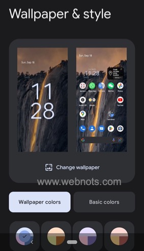 Android 壁纸和样式设置