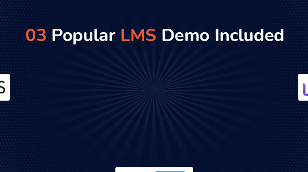 3 lms demo included
