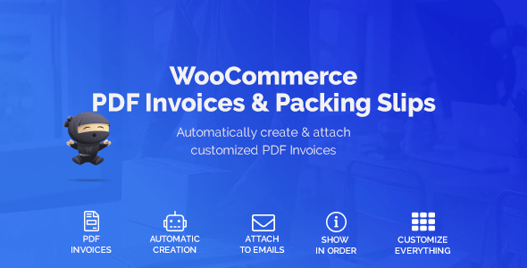 WooCommerce发票装箱单PDF Invoices Packing Slips