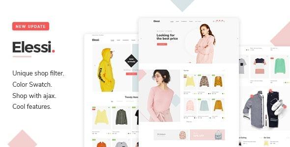 WooCommerce AJAX WordPress主题Elessi
