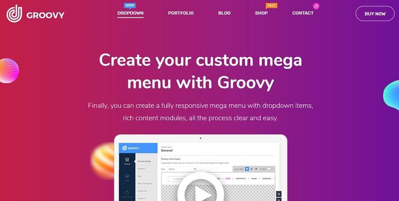 Groovy Mega Menu Responsive Mega Menu Plugin for WordPress