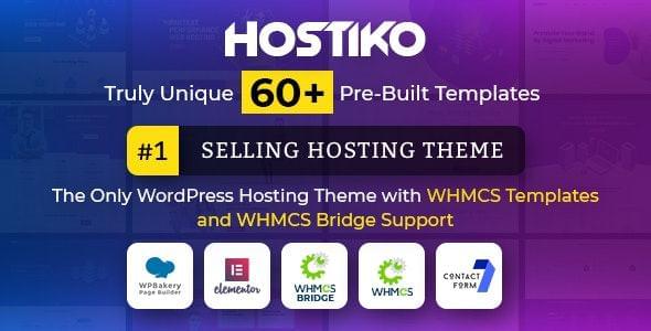WordPress WHMCS主机主题Hostiko