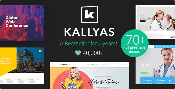 创意电子商务多功能WordPress主题KALYAS