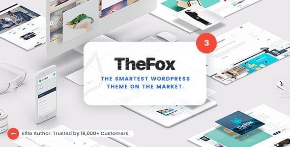 响应式多功能WordPress主题TheFox