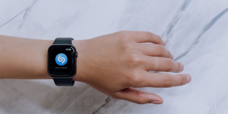 shazam logo on apple watch