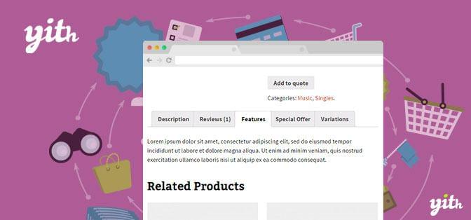 tab manager woocommerce yith