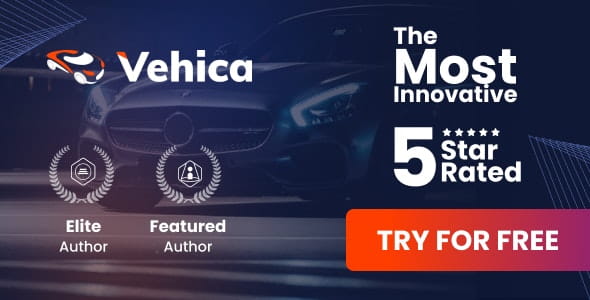 创意汽车经销商WordPress主题Vehica