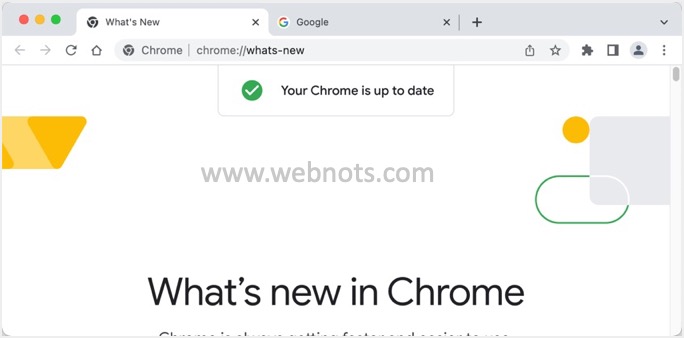 Chrome 是最新的