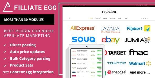 联盟营销WordPress插件Affiliate Egg Pro