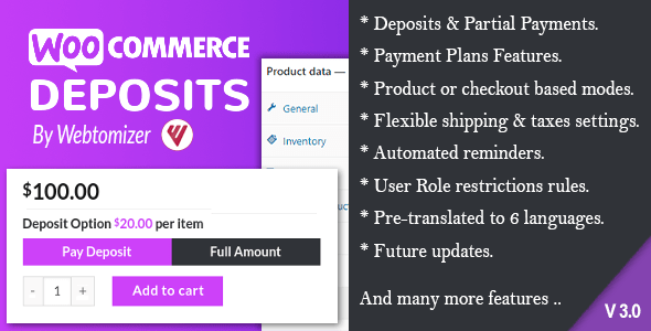 Download WooCommerce Deposits – Partial Payments Plugin