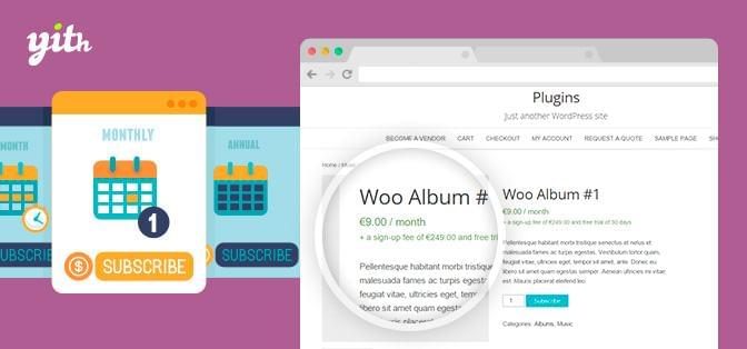 yith woocommerce subscription