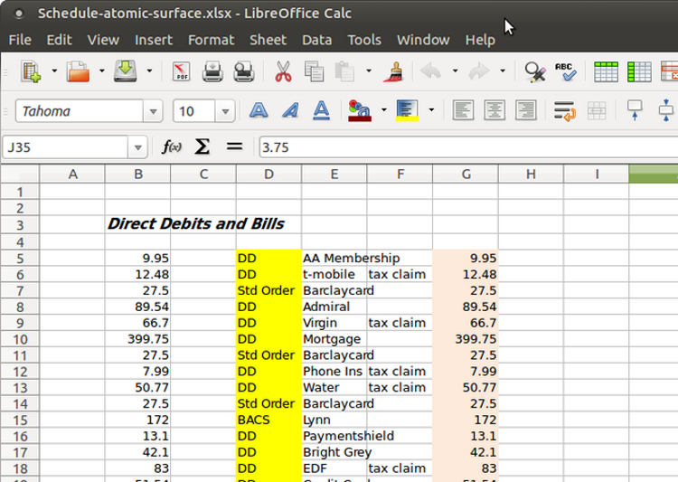 LibreOffice 计算器