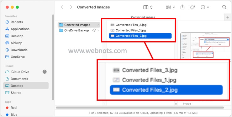 在 Snagit for Mac 中批量转换图像文件