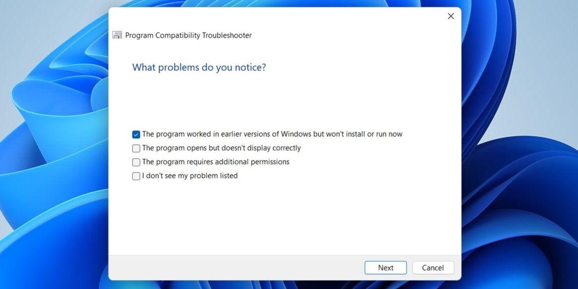 程序兼容性疑难解答 Windows