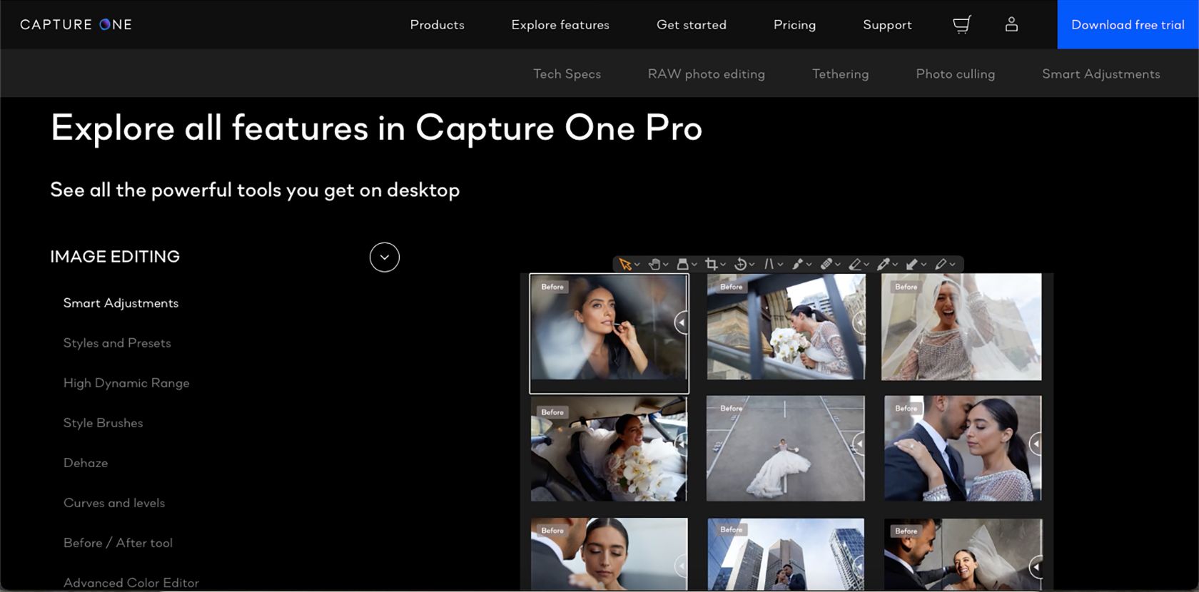 Capture One Pro 网站