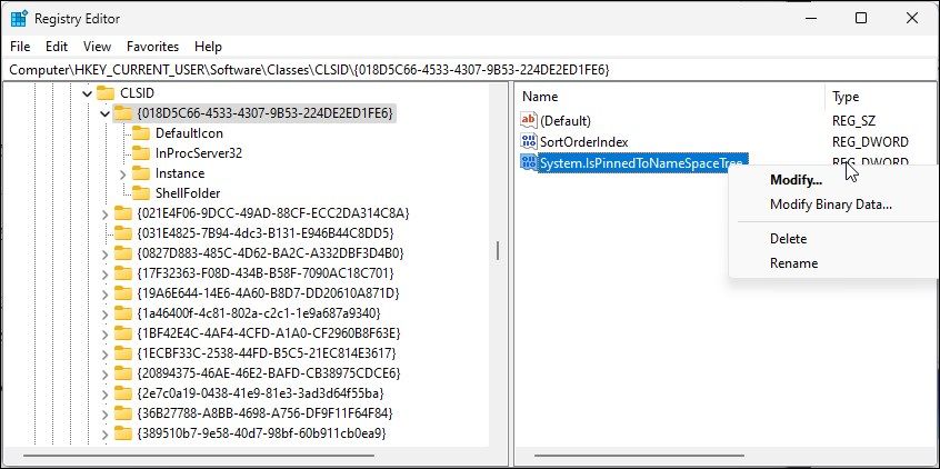 删除 onedrive 图标 Windows 11 注册表编辑器修改系统固定到名称空间免费