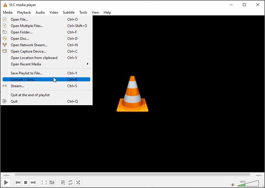 vlc 媒体播放器转换保存