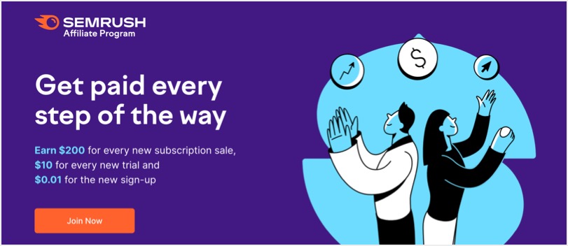 Semrush 联盟计划