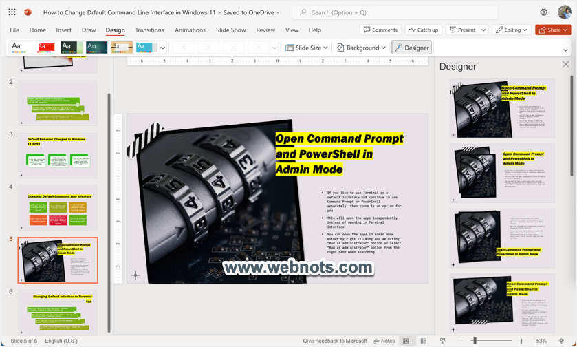 AI 从 Word 文档转换为 PowerPoint