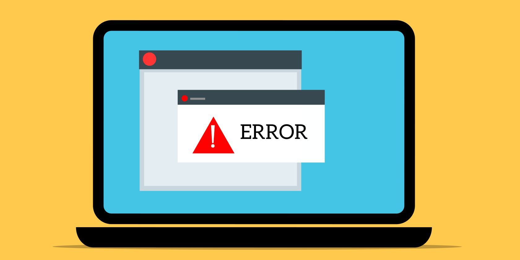 A Laptop Screen Showing An Error Prompt.jpg
