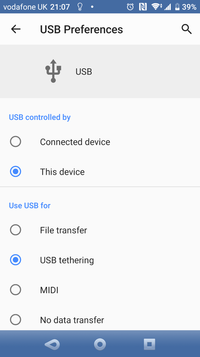 为 Linux PC 设置 Android USB 网络共享