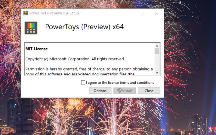 PowerToys 设置窗口 