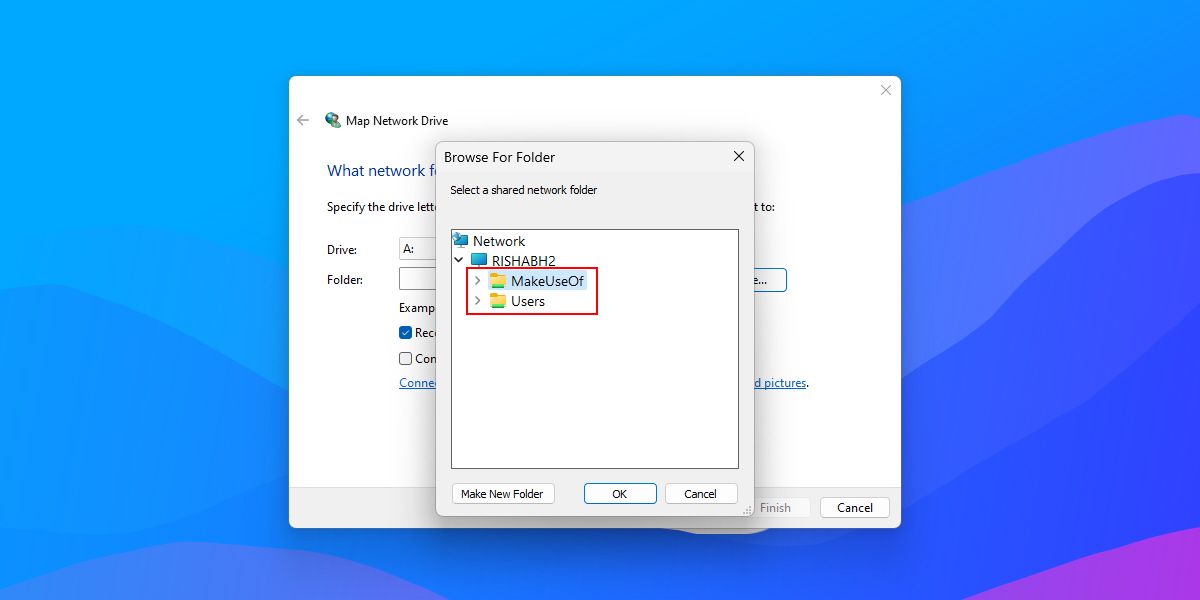 Windows 共享网络文件夹