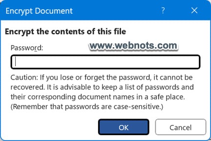 输入密码以锁定单词