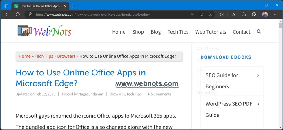 Edge 中的局部暗模式