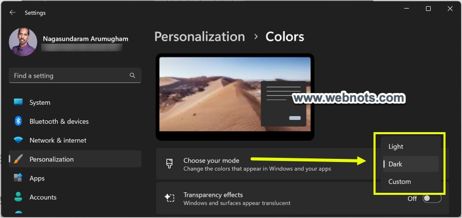 将 Windows 深色主题应用到 Edge