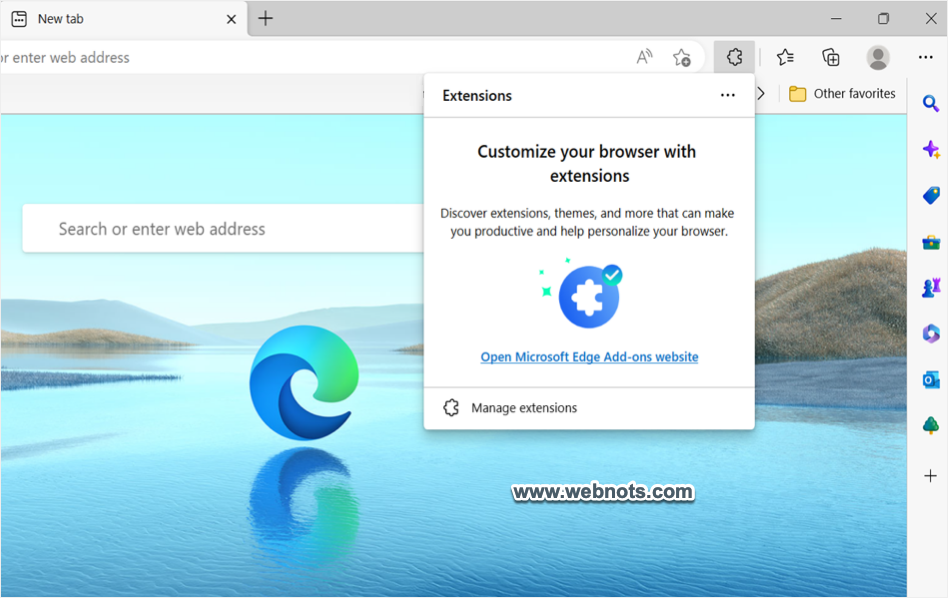 Disable Installing Extensions in Microsoft Edge