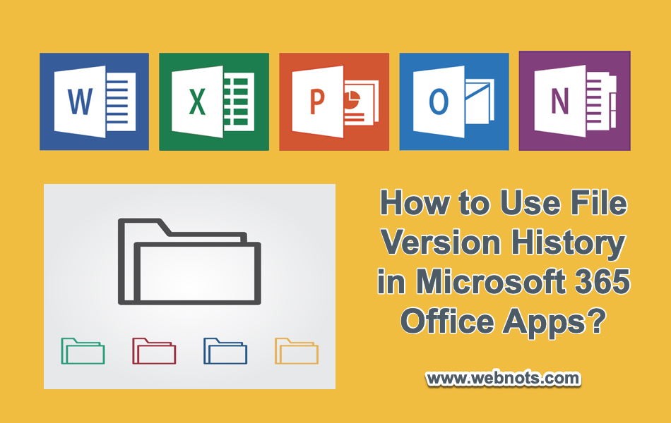 How to Use File Version History in Microsoft 365 Office Apps