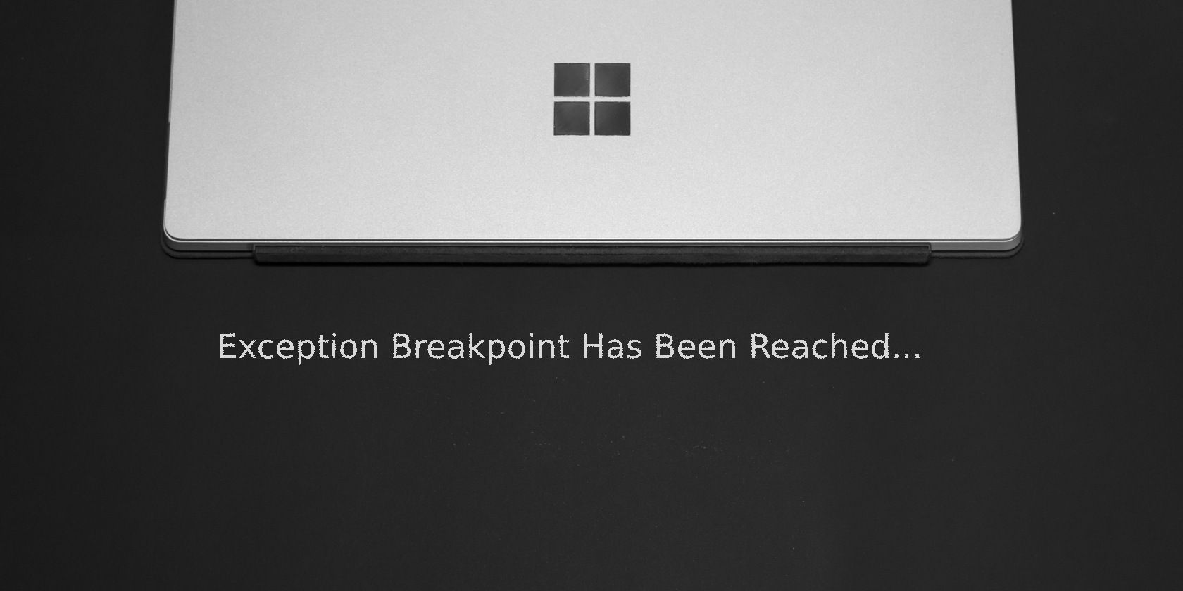 exception breakpoint has been reached