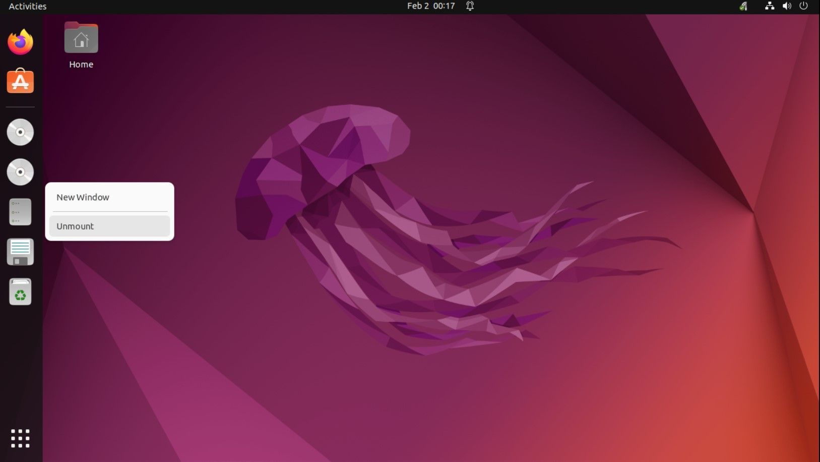 Ubuntu桌面界面