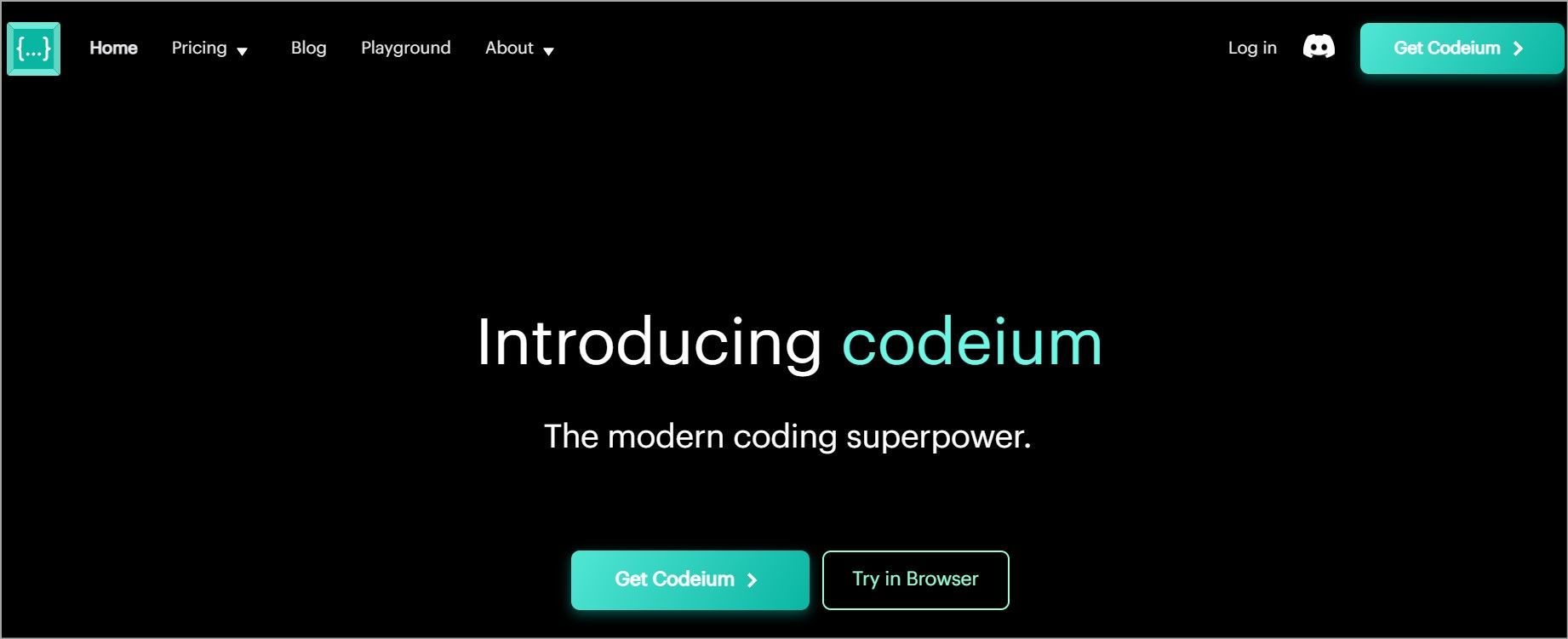 codeium主页