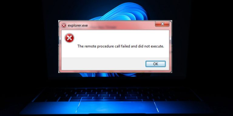 remote procedure failed error