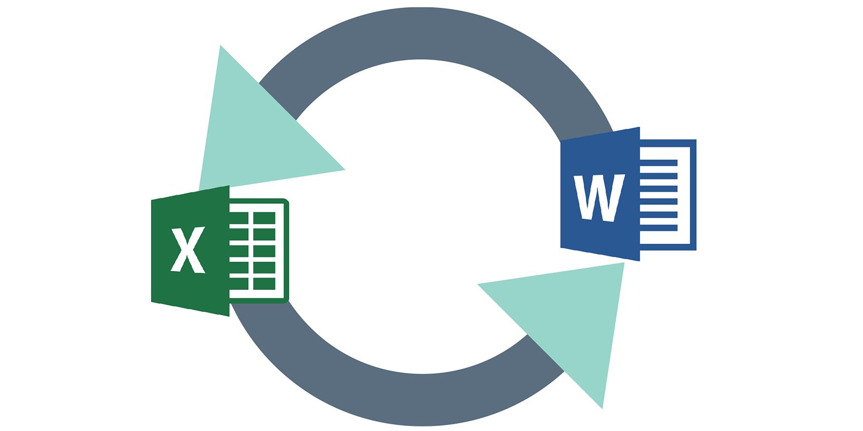 use excel formulas in word