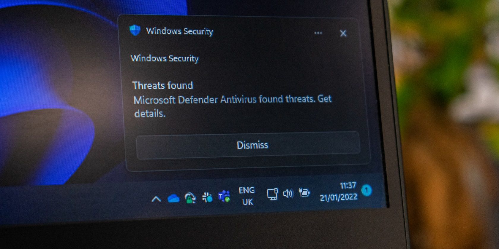 windows security notification
