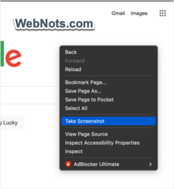 Firefox 右键菜单中的截图选项