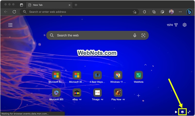 使用视频在 Edge 中编辑背景图标
