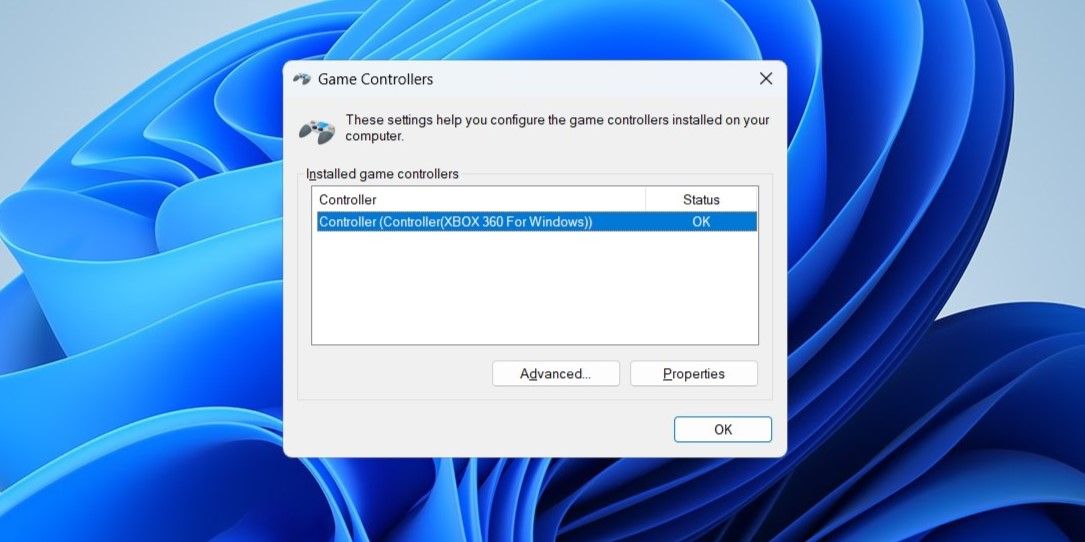 Windows 上的游戏控制器